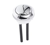 Veemoon Toilet Tank Button Dual Flush Replacement Push Button for Water Tank Repair Flush System High Pressure Compatible
