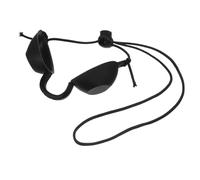Veemoon Ultra Soft Silicone Ipl Eye Patch for Light Therapy Protection Black Laser Goggles for Cosmetic Procedures LED UV Infrared Treatment Patients