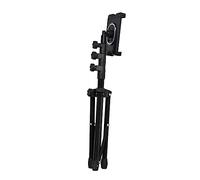 Veemoon Universal Phone and Tablet Stand Tripod, Desktop Laptop Holder for Live Streaming and Video Calls, Black Stable Aluminum Alloy Bracket Suitable for Office and Home Use
