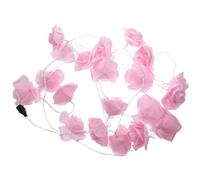Veemoon USB Powered 3 Meter Rose String Light Decoration with 20 Pink LED Flowers, Wedding and Party Flower String Light Ornament for Bedroom and Living Room Festive Ambience Random Color