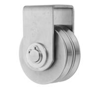 Veemoon V Type Groove Pulley Wheel Stainless Steel Wall Mounted Pulley