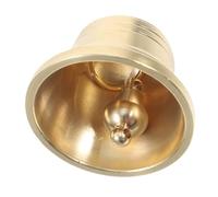 Veemoon Vintage Brass Bells Versatile Use for Crafts and Home Decor with Distinctive Sound and Elegant Golden Finish, for Door Christmas Decorations and DIY Favor Crafts