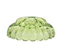 Veemoon Vintage Green Glass Lamp Shade for Table Lamps Retro Turtle Shell Design Compatible with E26 E27 Sockets for Living Room and Bedroom