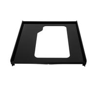 Veemoon Vinyl Record Turntable Isolation Base Home Music Space, Sound Clarity and Noise Reduction Music Player Stand, Acrylic, Black, for Turntable and CD Players