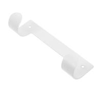 Veemoon Wall Ironing Board Hanger Stainless Steel White Space Saving | Laundry Room Organizer, Sturdy Hanging Rack Design, Easy Maintenance, Blends with Home Decor Styles
