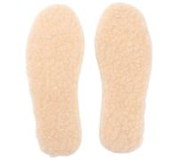 Veemoon Warm Shoe-Pads Imitation Lamb Hair Insoles Non-Slip Wear-Resistant Winter Warmth for Boys with EVA Cushioning and Tear-Resistant Design