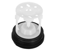 Veemoon Washing Machine Drain Hose Seal Plastic Cover Cap with Strainer Filter for Washer Drain Pump Sewer Valve Compatible with Drum Washing Machines