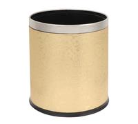 Veemoon Waste Bin round Garbage Bin Large Capacity Plastic Fireproof Material Non-slip Versatile Fashion Style Wastebasket for Room of The House