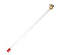 Veemoon Water Level Gauge for Boilers and Fire Pools L-shaped Liquid Level Indicator Made of Plastic and Copper High Temperature Resistant and Workshop Applications