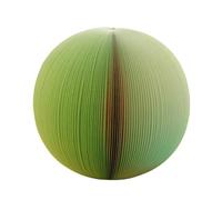 Veemoon Watermelon Fruit Stickers Self-adhesive Notepads in Light Green Paper, Reusable for Work Or Revision Notes, Easy to Write and Peel