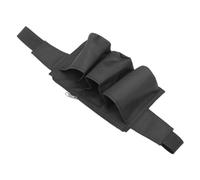 Veemoon Waterproof Gardening Tool Belt Bag Adjustable Waist Hanging Pouch Multiple Utility Pockets for Cleaning and Organising Tools Black