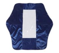 Veemoon Waterproof Mobility Scooter Control Panel Cover, Blue Jacquard Fabric Dustproof Electric Scooter Tiller Protector for Outdoor Use, Large Size Electric Bike Panel Dust Cover