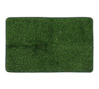 Veemoon Wear-Resistant Artificial Grass Dog Pad Replaceable Absorbent Pee Mat for Puppy Potty Training in Hotel Room Indoor and Outdoor