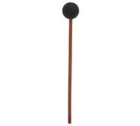 Veemoon Whale Singing Gong Mallet Small Black Silicone Ball Friction Mallet Long Wooden Handle for Meditation Yoga Gong Musical Instrument Accessory