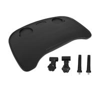 Veemoon Wheelchair Dining Table Thickening Eating Board Tray for Elderly Wheelchair Use at Home Care Facility