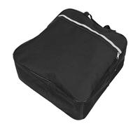 Veemoon Wheelchair Rear Storage Bag with Straps Large Capacity Armrest Pouch for Walkers Electric Scooters Mobility Aids Black Hanging Organizer for Seniors