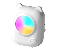 Veemoon White Abs Pocket Size Mini Printer for Labels and Photos