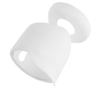 Veemoon White Silicone Camera Rain Cover for Security Camera Base Protective Sleeve to Image Quality and Provide Rain Protection Suitable for Outdoor