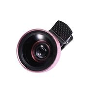 Veemoon Wide Angle and Macro Mobile Phone Lens Clip Lens for and Design for Close-up Photography of Flowers Jewelry Insects and Scenic Shots Rose Gold