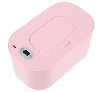 Veemoon Wipes Warmer with Constant Temperature Function Large Capacity Abs Wet Wipe Heater Holds Up to Thickened Tissues Practical Nursery Travel Essential for Care