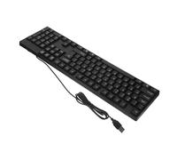 Veemoon Wired USB Keyboard Full Numeric Keypad for Office Work and Gaming English Layout