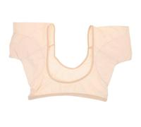 Veemoon Women’s Sweat-proof Undershirt Tank Top with Underarm Sweat Pads, Breathable Skin Tone Vest for Daily Wear and Sports, Lightweight Comfortable L Size