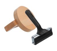 Veemoon Wood Printmaking Ink Roller and Handheld Baren for Stamping, Sturdy and Safe Craft Tool for Parent Interaction and Family Bonding