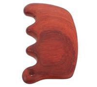 Veemoon Wooden Gua Sha Massage Tool Facial Body Scraping Board Scallop Edge for Spa Muscle Relief