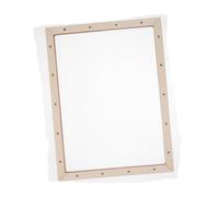 Veemoon Wooden Papermaking Screen Frame with Mesh DIY Deckle Mold for Paper Crafts and Dried Flower Projects Easy to Clean and Assemble Suitable for Beginners and Artists