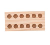 Veemoon Wooden Plier Organizer Rack for Pliers Wrenches Multi Functional Tool Storage Holder for Diy Projects and Jewelry Making Bench