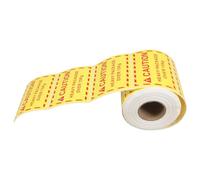 Veemoon Yellow Heavy Package Warning Sticker for Shipping and Packing, Copper Plate Material with Easy Identification and Simple Operation, Logistics Caution Label for Handling Parcels
