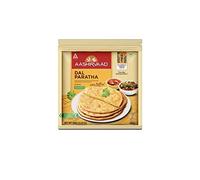 veenas Aashirvaad Dal Paratha | 400G |Dal Stuffed Paratha | Flat Bread Dish | Breakfast Food | Ready to Eat | 100% Fresh | Indian Origin