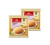 veenas Aashirvaad Phulka Roti | 400G | Soft Roti |Frozen Roti | Ready to Eat | 100% Fresh | Indian Origin (Pack of 2)