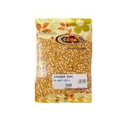 Veena's Chana Dal - 750g, High Protein, Split Chickpeas, Ideal for Indian Cooking, Soups and Salads, Product from India Pack of 1