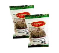 Veena's Copra Whole 1 Piece Dry Coconut Fresh and Natural Coconut Meat for Cooking, Baking, and Snacking Perfect for Desserts and Curry Recipes Product From India Pack of 2