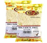 Veenas Idly rice 1kg | Idly & Dosa rice 1KG | Idli & dosa rice | Easy to Cook | Tasty & Healthy Eating | Make South Indian Style Receipe | Indian Origin (Pack of 2)