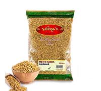 Veenas | Methi Seeds | Fresh Natural Dried Fenugreek Seeds | Indian Origin | Whole Methi Seeds | Indian Spices & Masala | 300gm