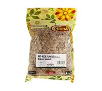 Veena's Red Rice Flakes - 400g, High in Fiber and Nutrients, Perfect for Healthy Breakfast, Snacks and Indian Dishes, Quick Cooking, Product from India Pack of 1