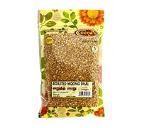 Veena's Roasted Moong Dal - 100g, High Fiber and Protein, No Preservatives added, Ideal for Healthy Cooking, Soups, and Dals, Product From India Pack of 1