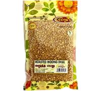 Veena's Roasted Moong Dal - 200g, High Fiber and Protein, No Preservatives Added, Ideal for Healthy Cooking, Soups, and Dals, Product from India Pack of 1
