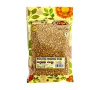 Veena's Roasted Moong Dal - 200g, High Fiber and Protein, No Preservatives added, Ideal for Healthy Cooking, Soups, and Dals, Product From India Pack of 1