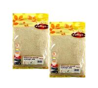 Veena's Sona Masoori Rice 1kg Lightweight, Aromatic and Fluffy Rich Flavor and Non-Sticky Texture Perfect for Daily Cooking, Biryani, Pulao and South Indian Dishes Product from India Pack of 2