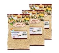 Veena's Urad Gota Whole 1.5Kg Rich Protein and Fiber Ideal for Dosas, Idlis, Dal Tadka Product From India Pack of 3