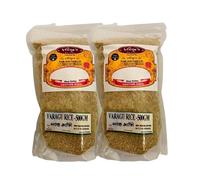Veena's Varagu Rice 500g Kodo Millet Rich in Fiber Protein Perfect for Idli, Dosa, Pongal, Upma No Artificial Additives or Preservatives Product from India Pack of 2