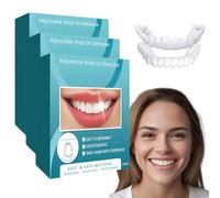 Veenora Clip on Veneers 2025 New | Clip in Veneers Teeth | Adjustable Snap-On Dentures Top & Bottom, Instant Smile Makeover for Gaps/Misalignment - Medical-Grade Silicone, All-Day Comfort (3)