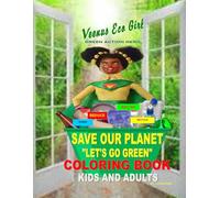 VEENUS ECO GIRL GREEN ACTION HERO "LETS GO GREEN" COLORING BOOK