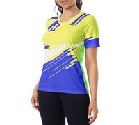veepro Women Gym Tops V Neck Quick Dry Moisture Wicking T-Shirt UPF 50+ Short Sleeve Workout Top for Yoga Running Fitness Sports
