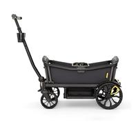 Veer All-Terrain Cruiser XL | Premium Off-Road Wagon Stroller for Babies, Toddlers, and Kids | Push/Pull/Push-Along Steering for Uneven Terrain | JPMA Certified | Lightweight and Collapsible | 4 Seats