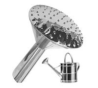 Veesper 4.33-Inch Stainless Steel Watering Can Rose Head, Fine Watering Can Sprinkler Nozzle, Rust-Resistant Universal Replacement Spout