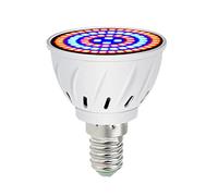 Veesper 48-LED Full Spectrum Plant Grow Light Bulb, LED Grow Light for Indoor Plants, 220V Spectrum for Flowers, Seedlings & Vegetables, Plant Lights Indoor, E14
